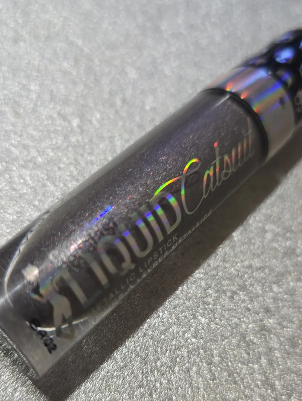GUNMETAL HEART Wet N Wild RARE Goth-O-Graphic Liquid Lip NWOBox